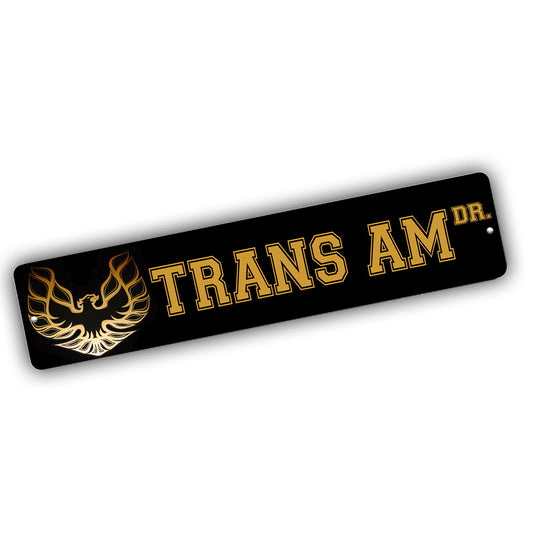 Street Sign 4x18 - 1978 Pontiac Trans Am 30th Dr Classic Car