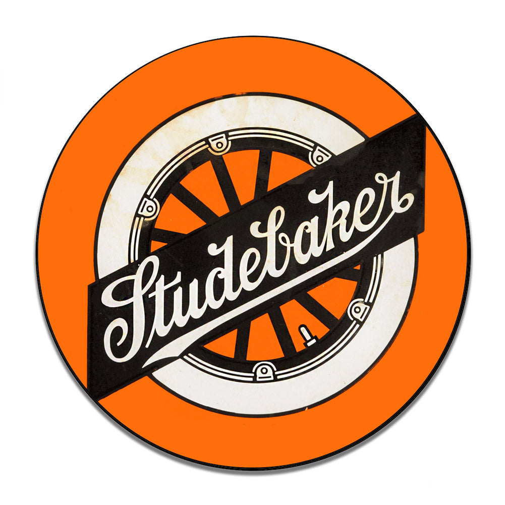 Round Sign - Vintage Studebaker Classic Car