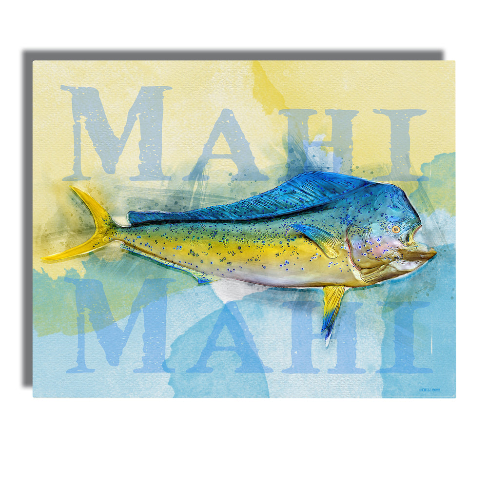 Wall Art - Saltwater Game Fish Mahi Mahi