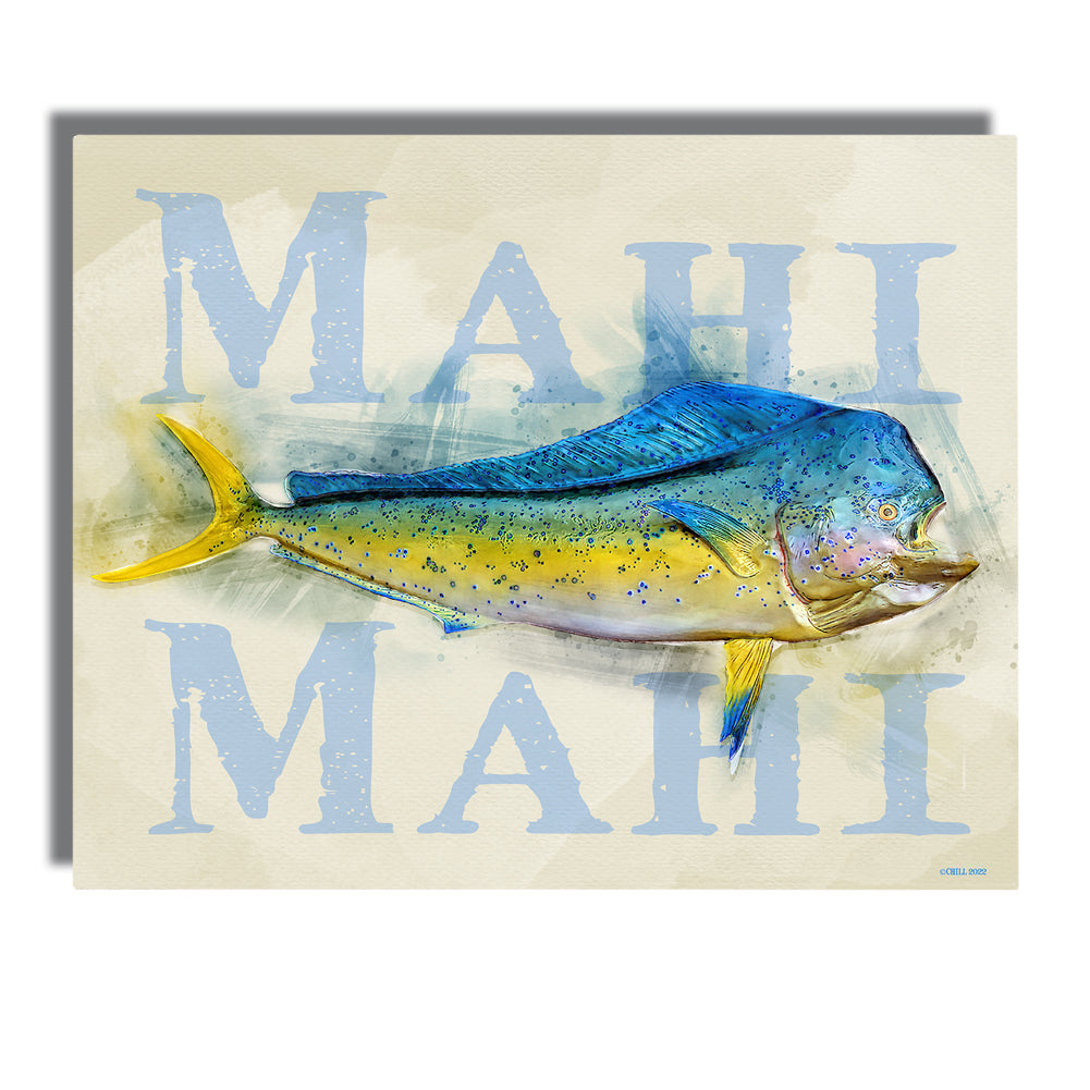 Wall Art - Saltwater Game Fish Mahi Mahi