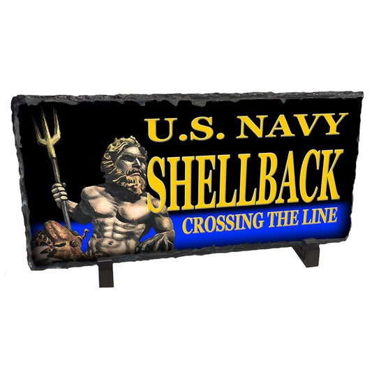 Slate Rock - US Navy Shellback Crossing the Line