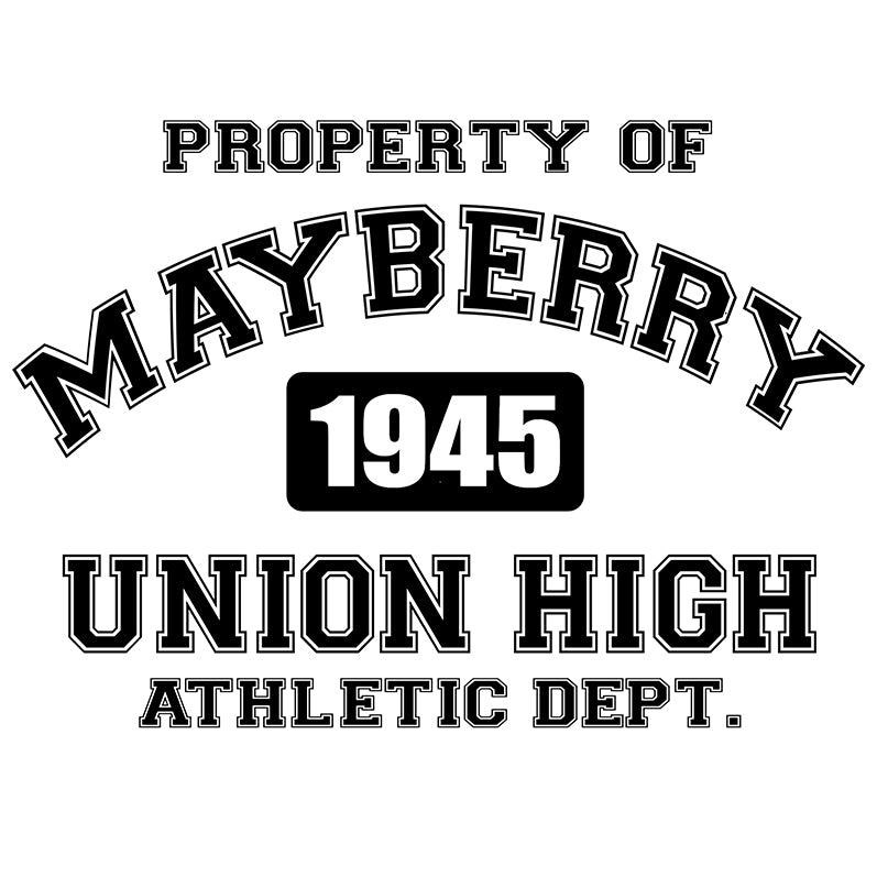 T-shirt Cotton - Mayberry Union High