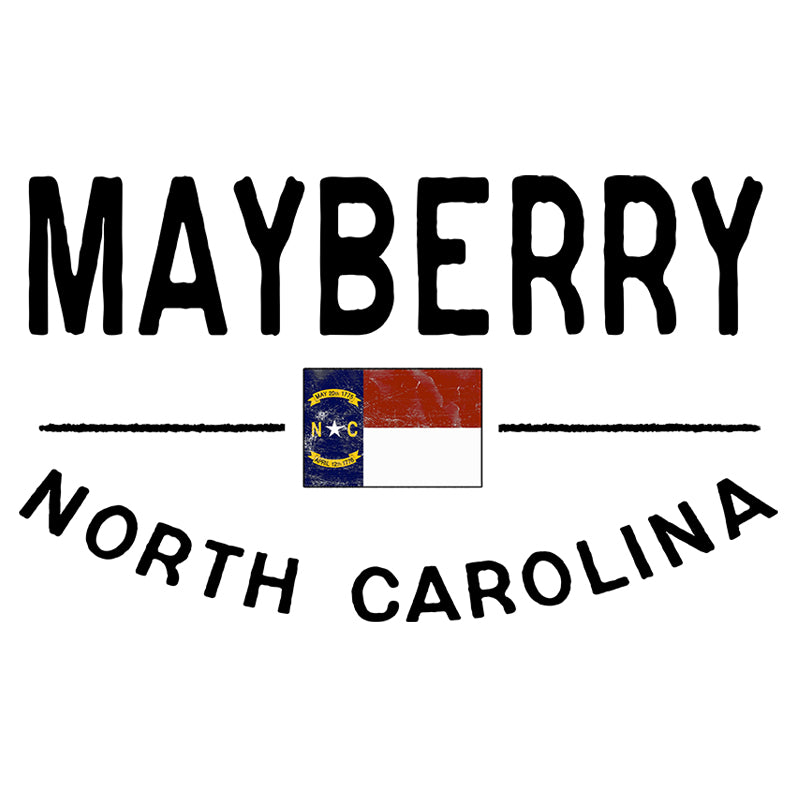 T-shirt Cotton - Mayberry NC Flag