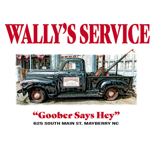 T-shirt Cotton - Wally's Service Wrecker